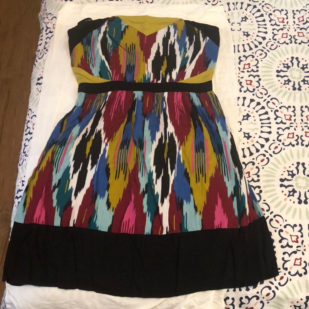 Silence and Noise strapless dress